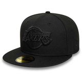 New Era 59Fifty NBA Essential Black On Black LA Lakers Black cap