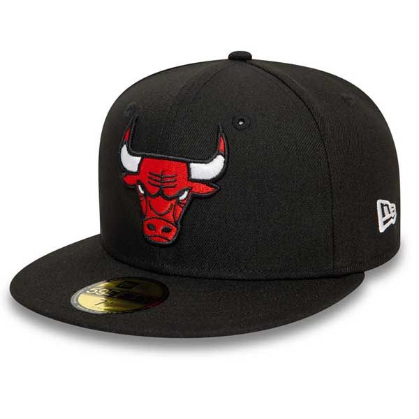 New Era 59Fifty NBA Essential Chicago Bulls Black Red cap