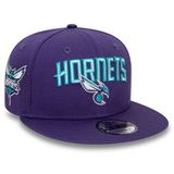 New Era 9FIFTY NBA Patch Charlotte Hornets Purple snapback cap