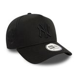 New Era 9Forty E-Frame Monochrome NY Yankees Black Adjustable cap