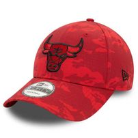 New Era 9FORTY NBA Tonal Camo AOP Chicago Bulls Red cap