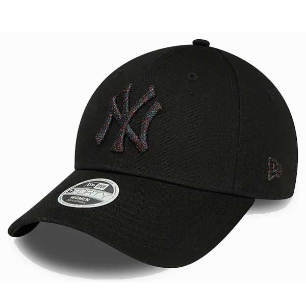 New Era 9Forty WMNS MLB Metallic logo NY Yankees Black cap