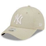 New Era 9Forty Womens MLB League Essential NY Yankees Cream cap