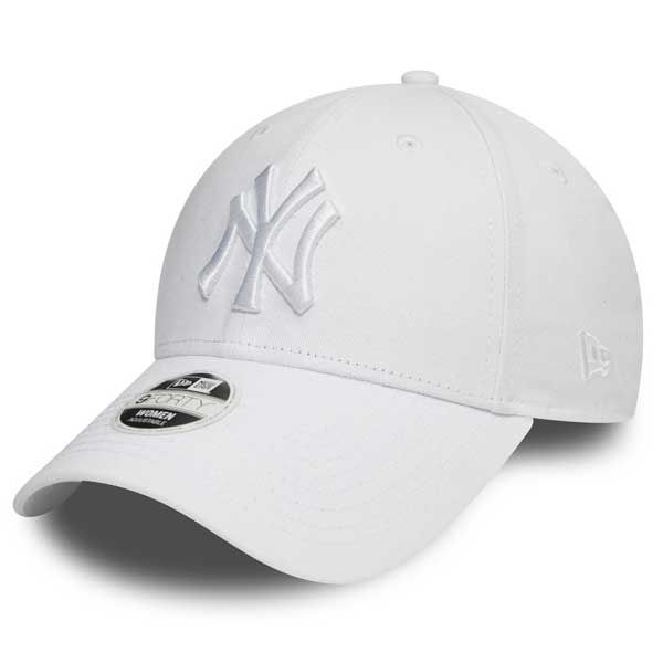 New Era 9Forty Womens MLB League Essential NY Yankees White cap