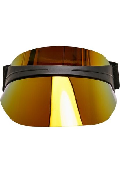 Urban Classics Cool Plastic Visor black/orangered