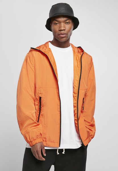 Urban Classics Full Zip Nylon Crepe Jacket mandarin