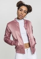 Urban Classics Ladies Jacket Satin Store Gangstagroup.com Online Fashion Hop oldrose - Bomber - Hip