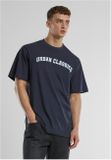 Urban Classics UC College Logo Tall Tee navy