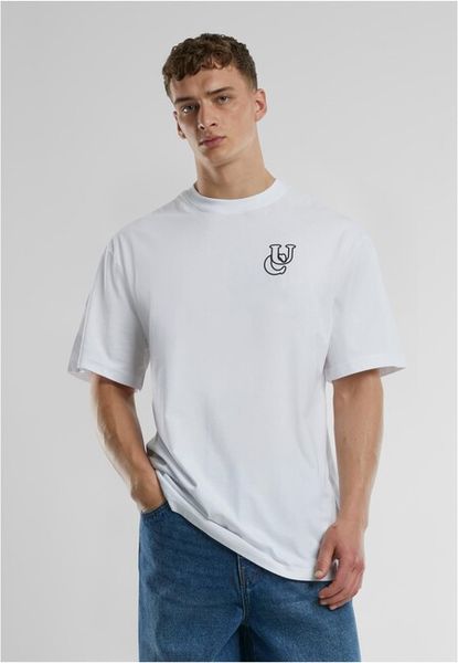 Urban Classics UC Shiny Logo Tall Tee white