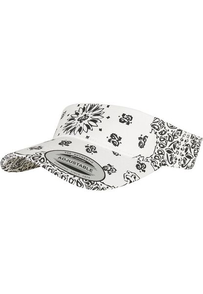 Urban Classics Visor Bandana  Print white