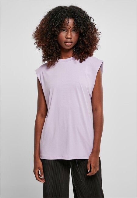 - Fashion Hop Shoulder Gangstagroup.com Store Tank Urban Classics lilac Padded Ladies Hip - Modal Online