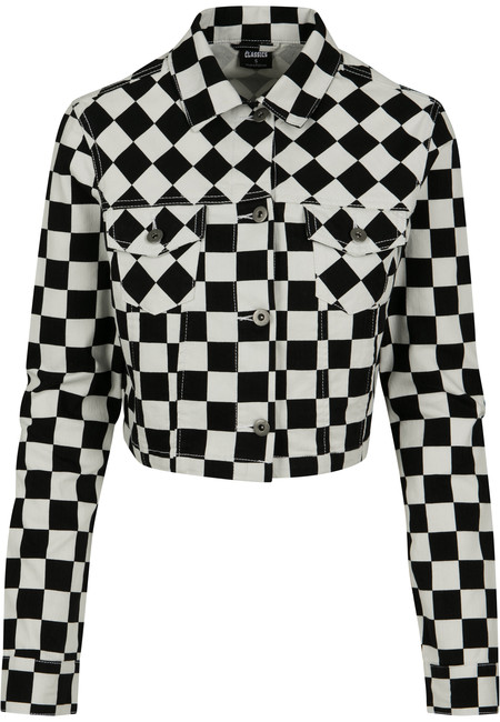 Store Twill Short Classics Gangstagroup.com Urban Fashion Check Hop Jacket Online - Hip chess - Ladies