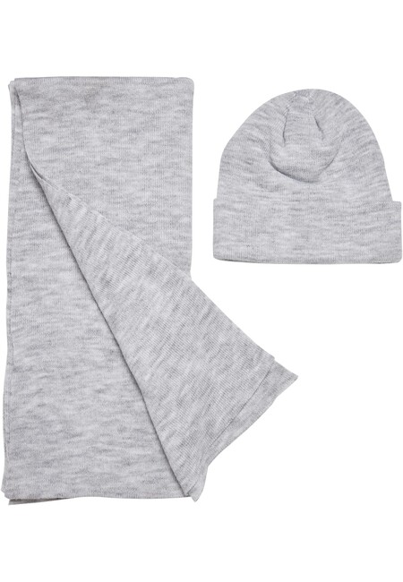 Urban Classics Recycled Hip Fashion - - heathergrey Gangstagroup.com Beanie Basic Store and Set Online Scarf Hop