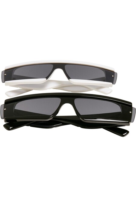 Urban Classics 2-Pack Gangstagroup.com Store Hip Hop Fashion Alabama Online - Sunglasses black/white 