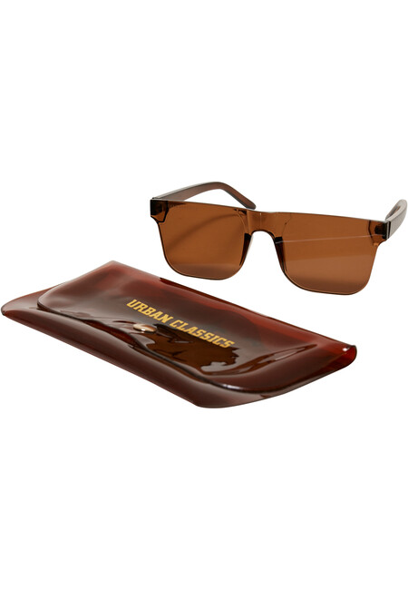 Store Classics Case Sunglasses With - Online Gangstagroup.com Hop Honolulu Fashion brown Hip Urban -